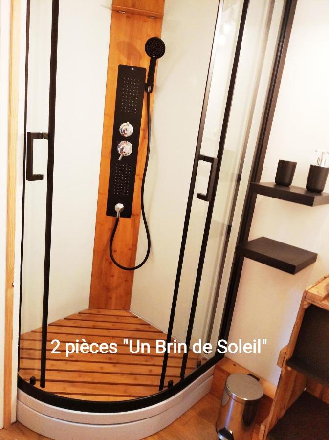 2 Pieces "Le Brin De Soleil" Gites Appart 'Hotel L'Echappee Belle D'Aubenas Logement 1 Sur 3 Ngoại thất bức ảnh