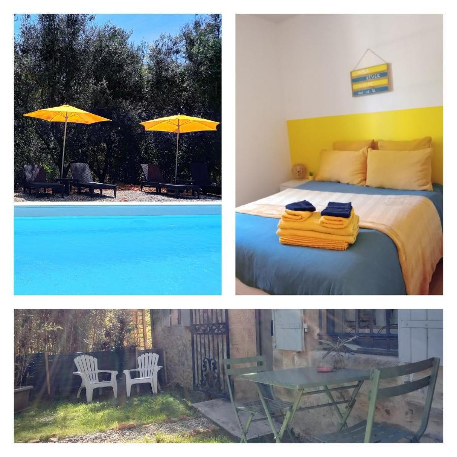2 Pieces "Le Brin De Soleil" Gites Appart 'Hotel L'Echappee Belle D'Aubenas Logement 1 Sur 3 Ngoại thất bức ảnh
